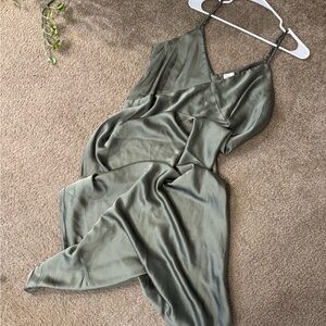 A New Day Women's Maxi Dress - Olive Green